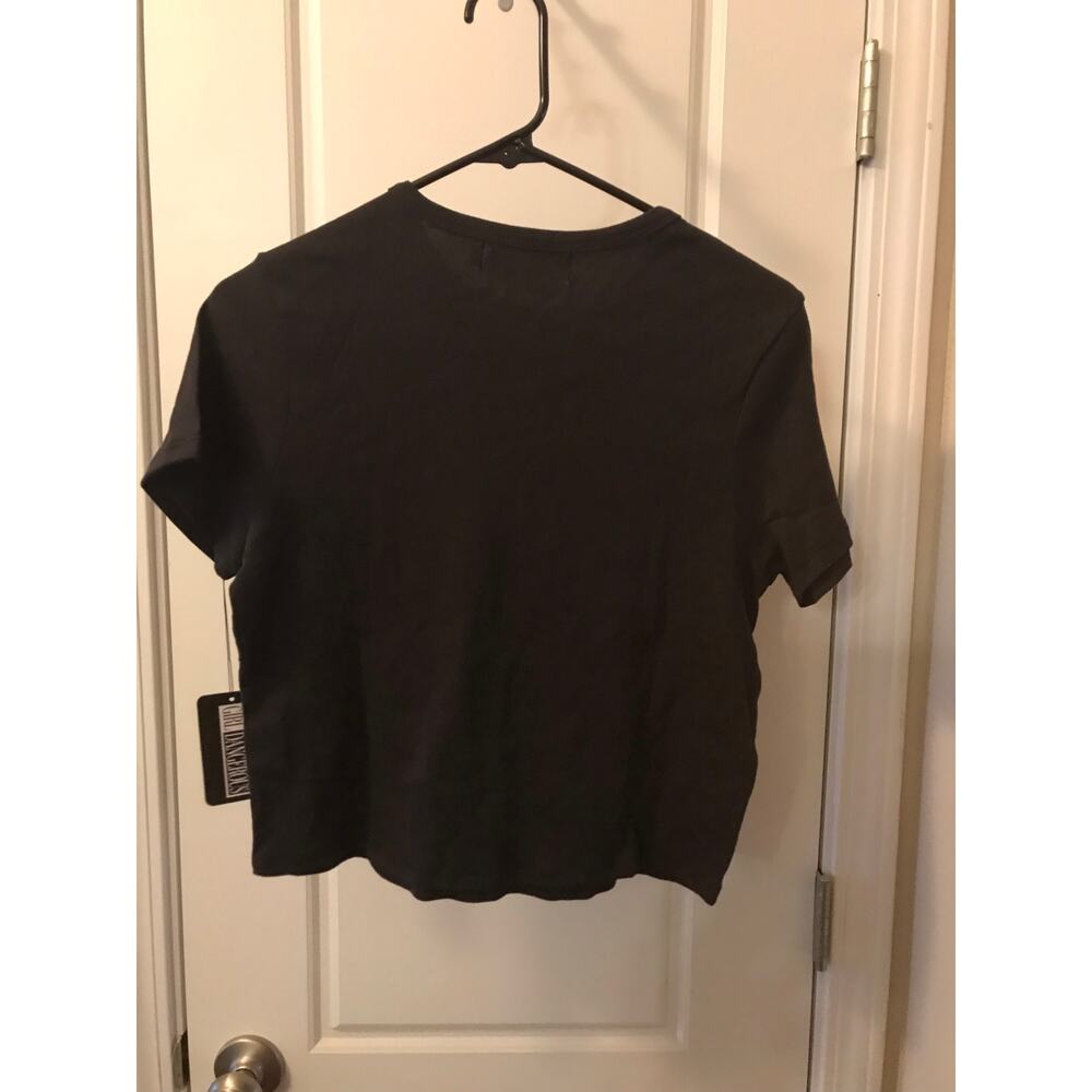 Rock and Roll Never Dies Crop Top Women’s Large NWT